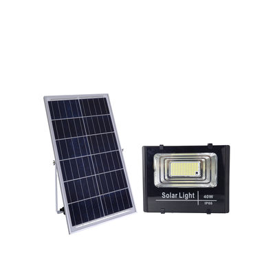 Độ sáng cao SMD2835 Đèn pha LED năng lượng mặt trời 40W Tiết kiệm năng lượng Thân nhôm